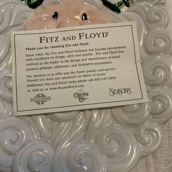 Fritz and Floyd Christmas Santa serving plate - Picture 7 of 9